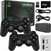 Retro Handheld Gaming Console with 2 Wireless Controllers