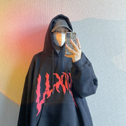 Men's Casual Long Sleeve Loose Pullover Hoodie