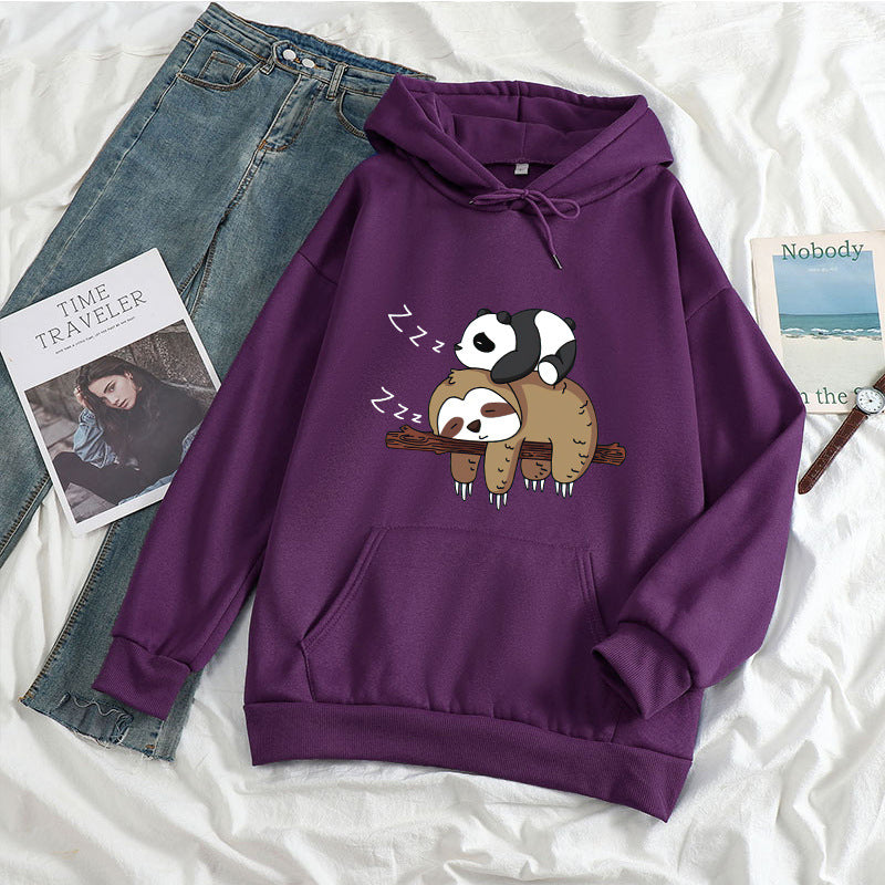 Cozy Fleece Pullover Long Sleeve Casual Sweatshirt