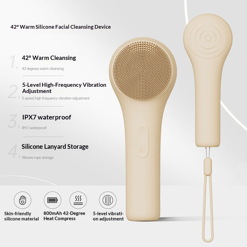Gentle Ultrasonic Facial Cleanser for Glowing Skin