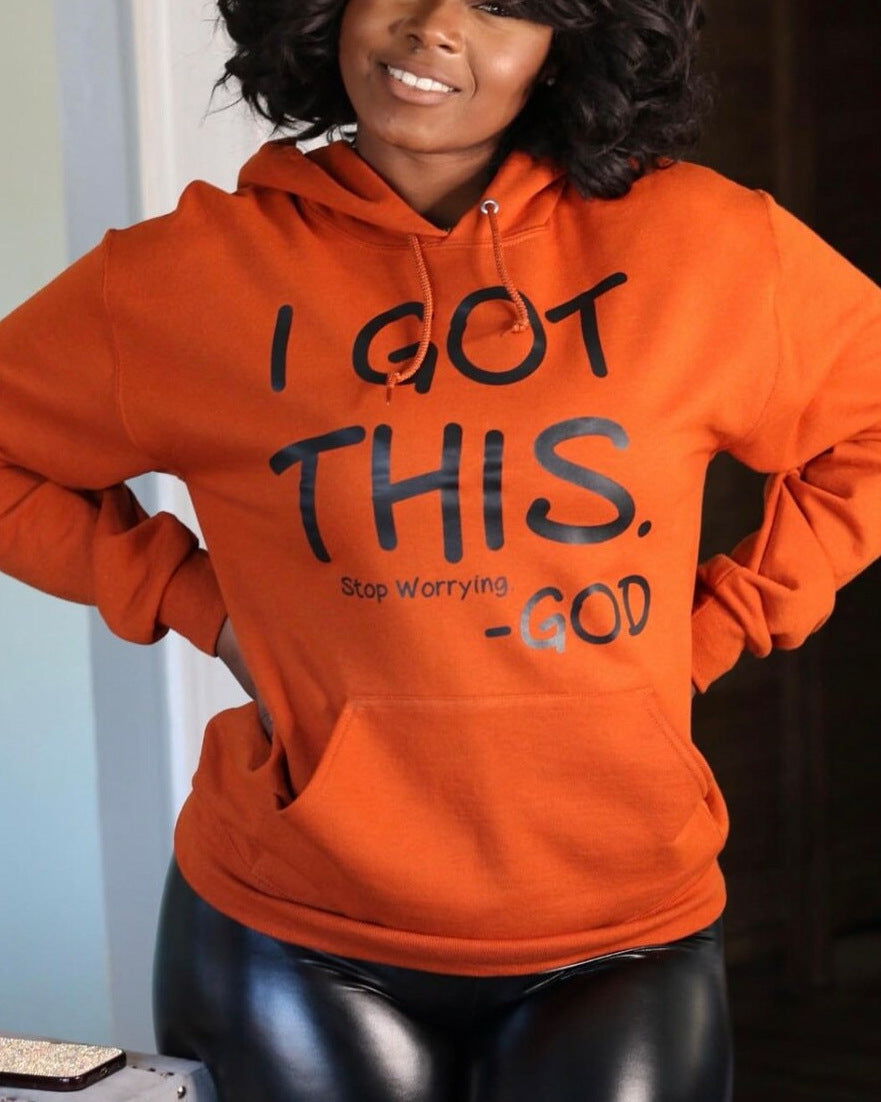 Women's 3D Printed Retro Art Long Sleeve Casual Hoodie
