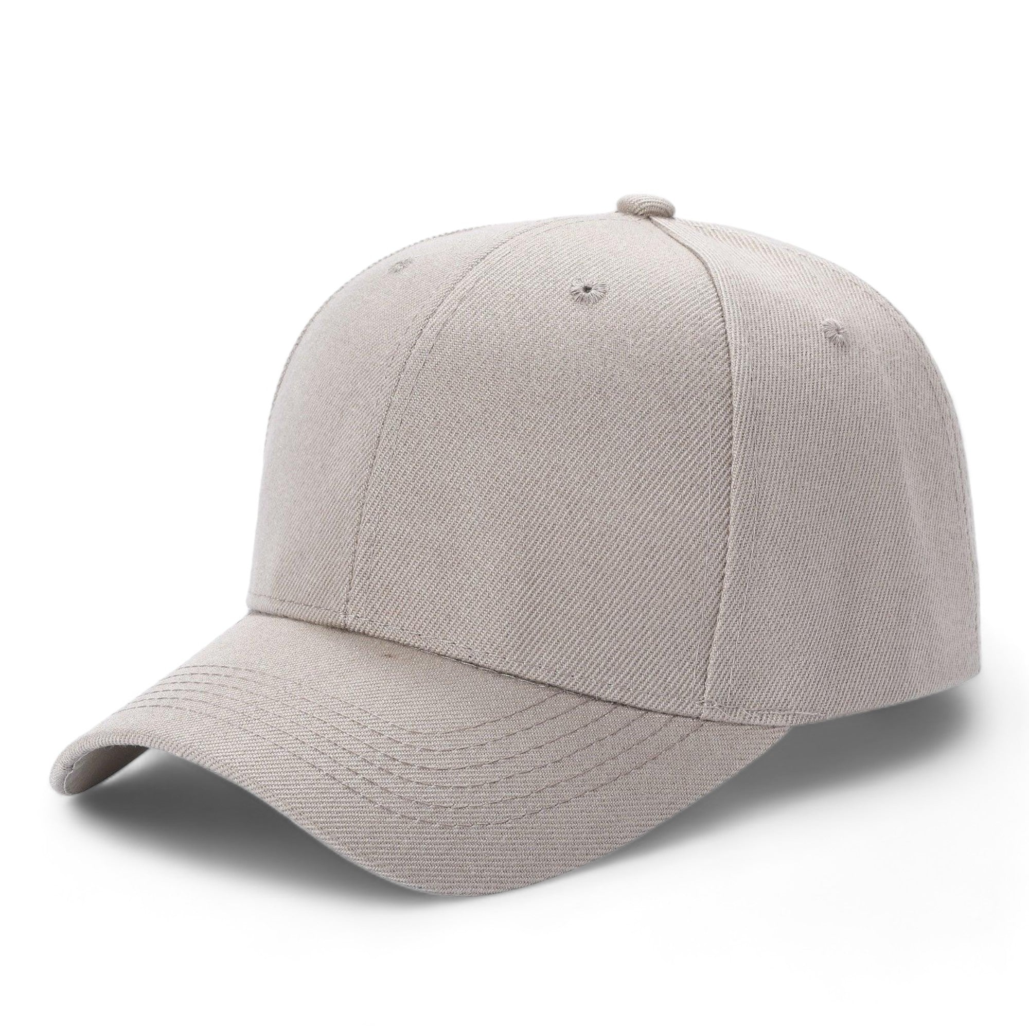 Unisex Premium Adjustable Baseball Cap – Solid Plain Color with Curved Visor