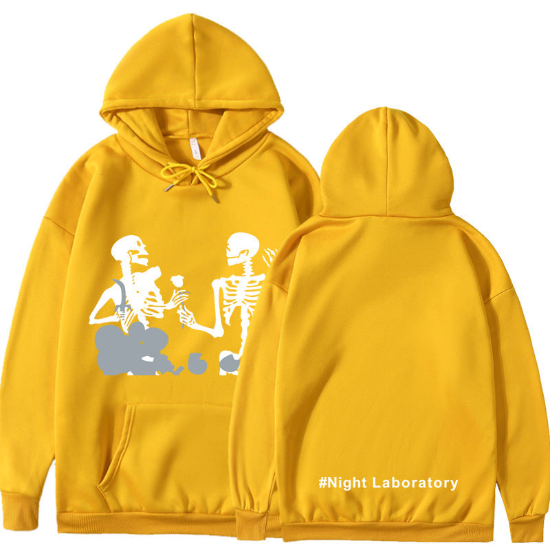 Korean Style Versatile Casual Pullover Hoodie
