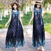 Beach Sleeveless Long Dress Womens Style