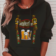 Cozy Fleece Hooded Sweatshirt for Women | Warm Casual Pullover