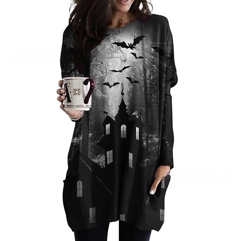 Women's Long-Sleeve Pocket T-Shirt