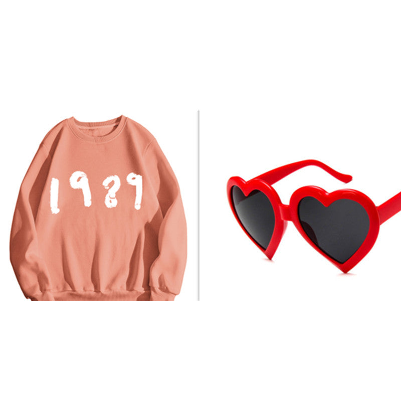 Cozy 1989 Casual Long Sleeve Loose Round Neck Sweater