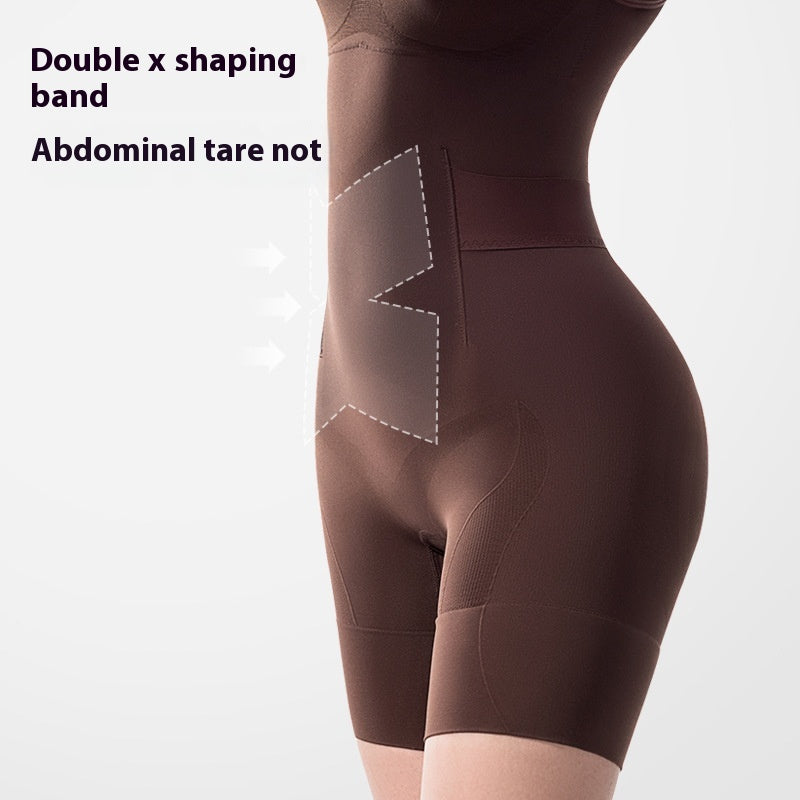 Belly Contracting And Hip Lifting Postpartum Body Shaping Waist Slimming Seamless Tight Show Clothes
