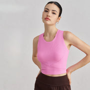 Women's Slimming Fitness Vest – Breathable Yoga Top