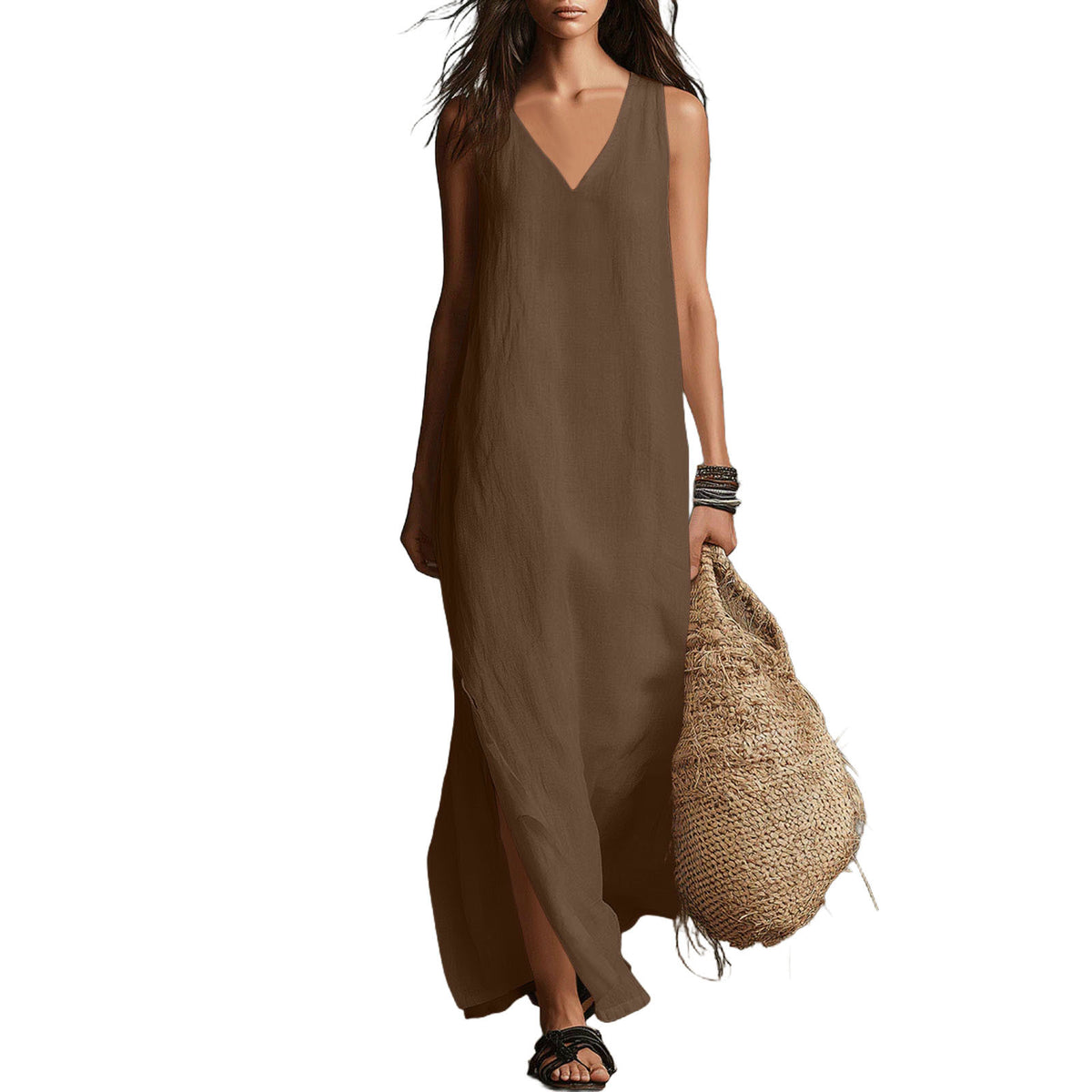 Summer European and American Amazon Cross-border New Style Loose Sl…