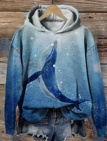 Oversized Drape Cardigan Hoodie Sweatshirt