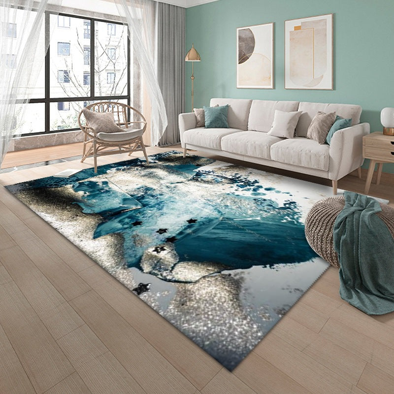 Modern Minimalist Living Room Area Rug