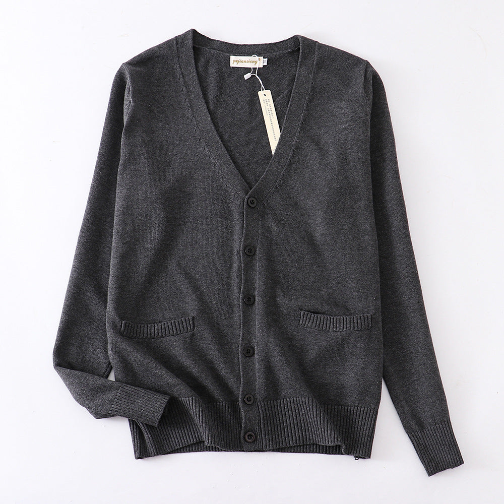 Womens Fashionable Retro Casual Knitted Cardigan