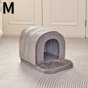 Upgraded Dog Bed Tunnel House - New Cat House Dog House, Winter Warmth Small Dog House Can Be Washed Closed Tent Thickened Cat House Dog House, Suitable For Small Dogs And Cats, Pet Beds