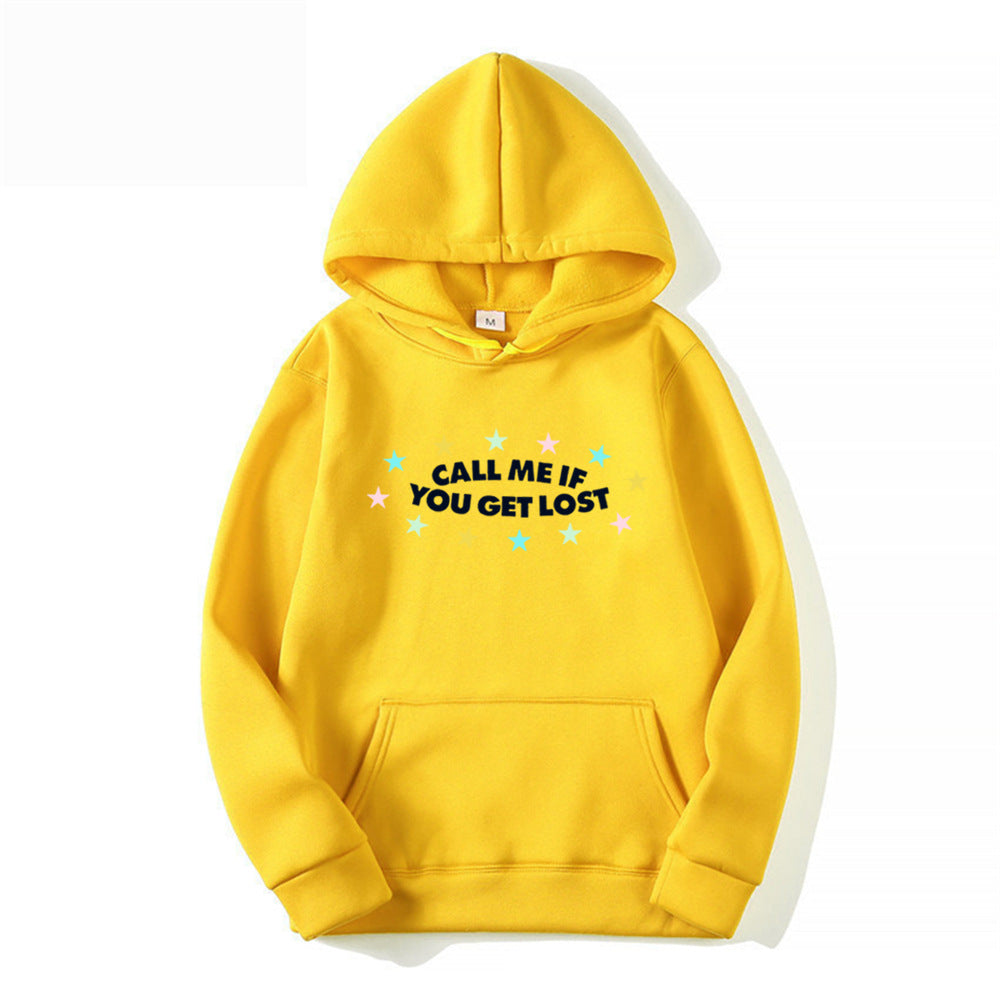 If You Get Lost Call Me Retro Streetwear Hoodie