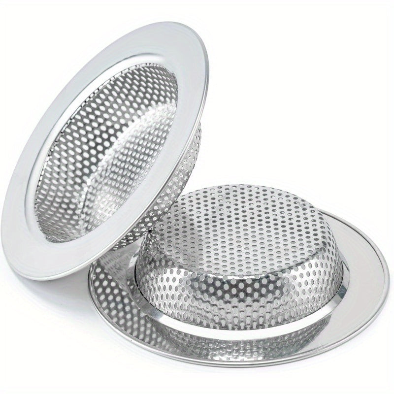 2-Piece Upgraded Double-Layer Kitchen Sink Strainer – 4.3 in Outer Diameter