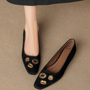 Square Toe Ballet Flats for Women - Elegant Casual Daily Wear