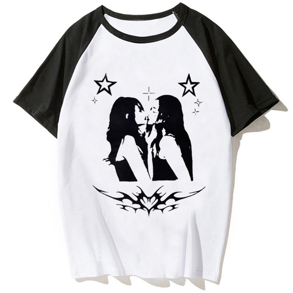 Women's Printed Modal Short-Sleeve Tee