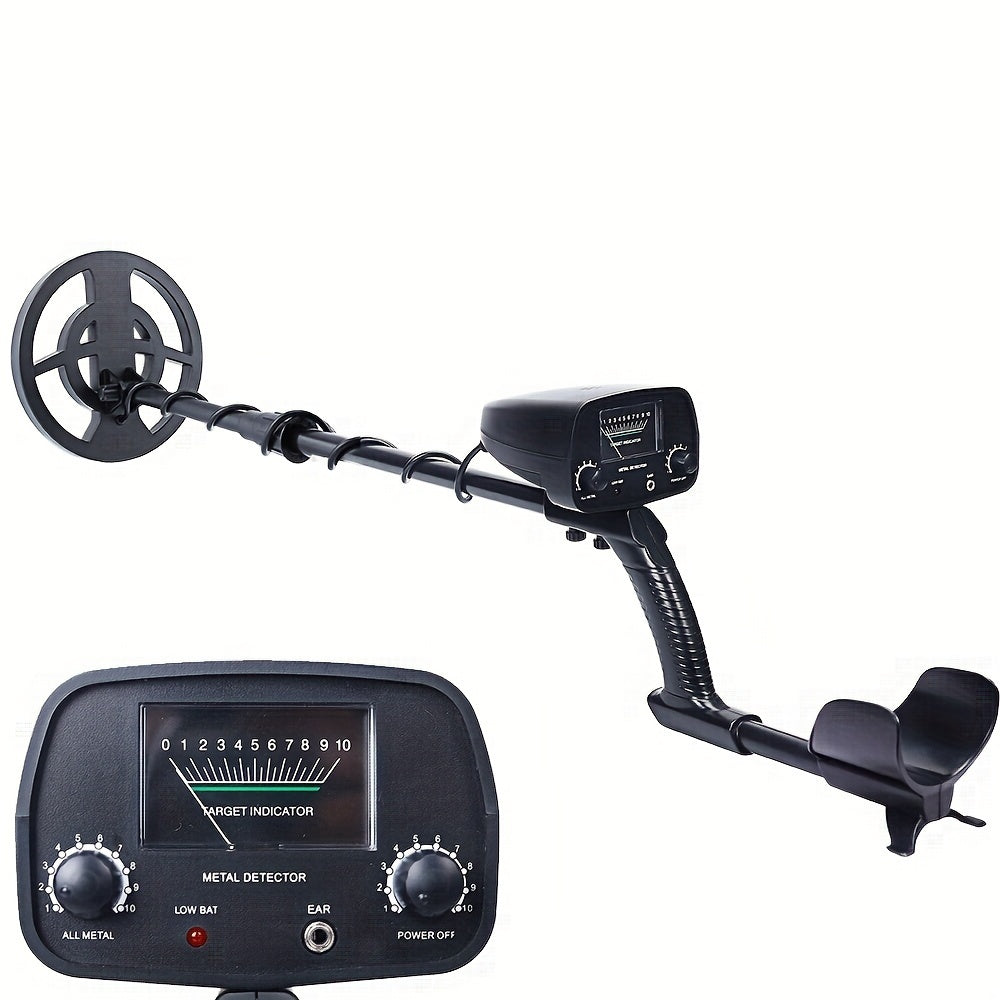 Portable Underground Metal Detector with 7.87‑inch Search Coil (Batteries Not Included)