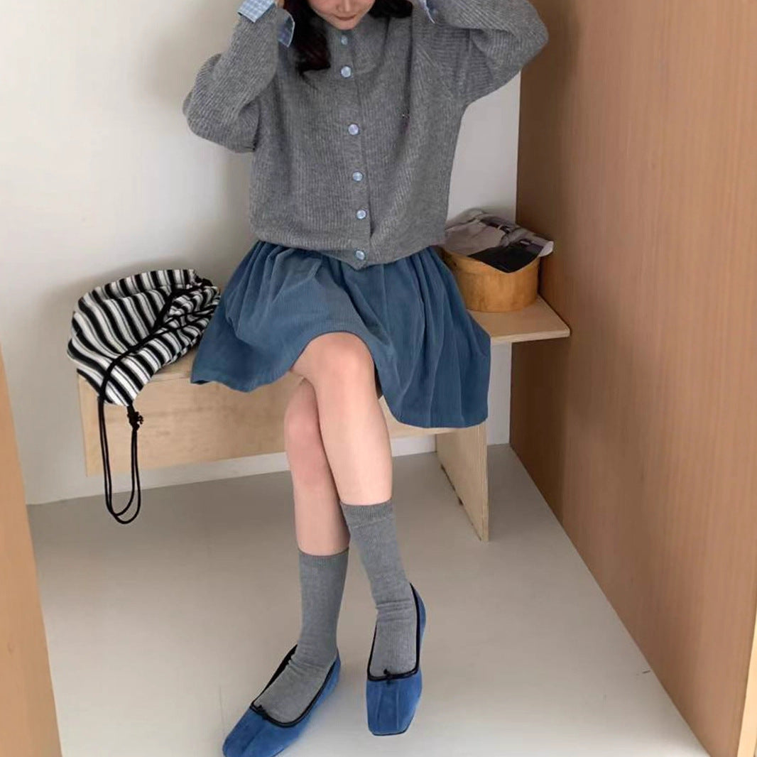 Autumn and Winter New Korean Style Loose Soft Glutinous Lazy Sweater