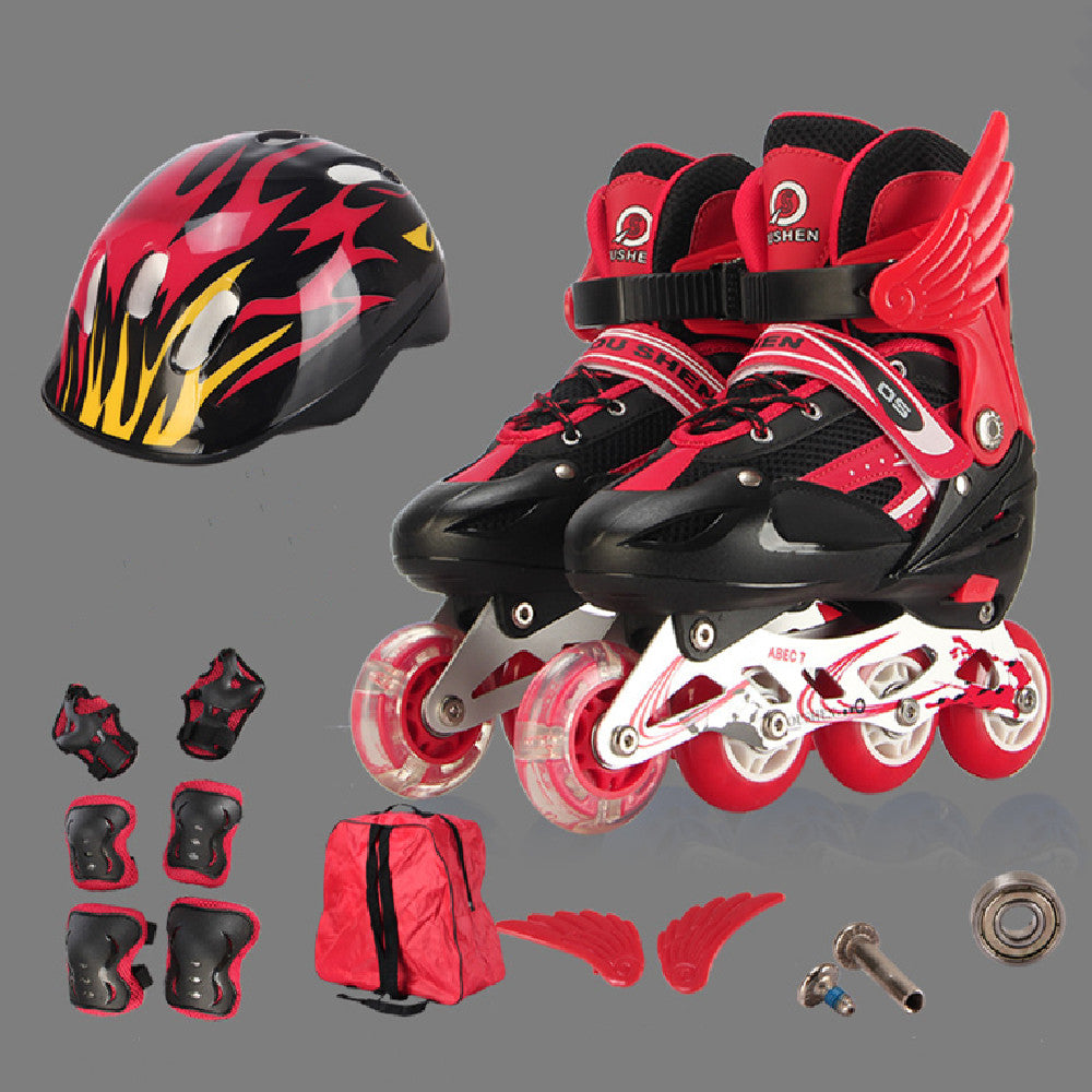 Adjustable Kids' Skating Shoes for Learning Balance