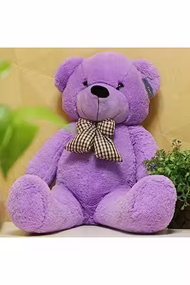 100 cm white plush bear stuffed with premium fiber