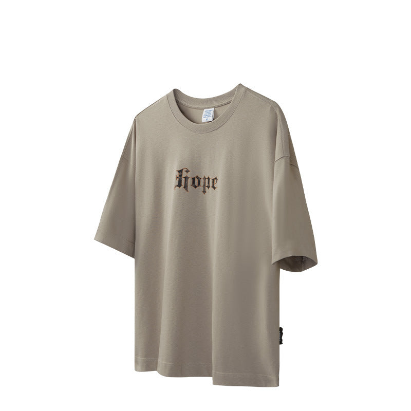 Men's Casual Streetwear Short-Sleeve Cotton Shirt