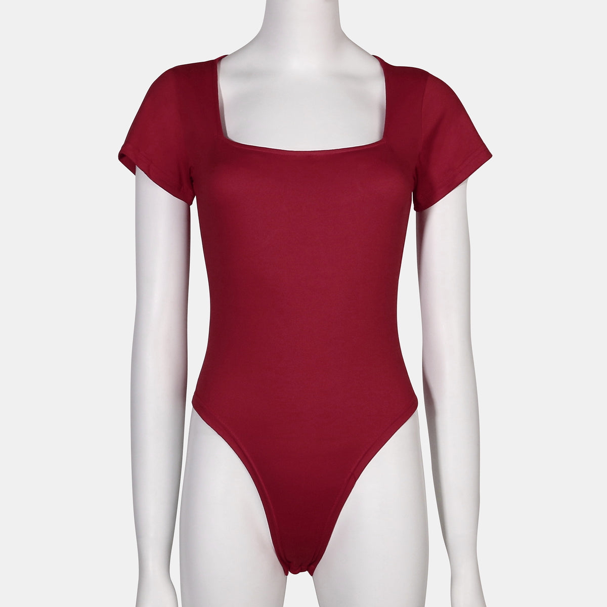 European And American Womens Off-shoulder Bodycon Jumpsuit Solid Color