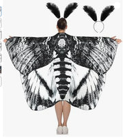 Rotating Butterfly Shawl Decoration