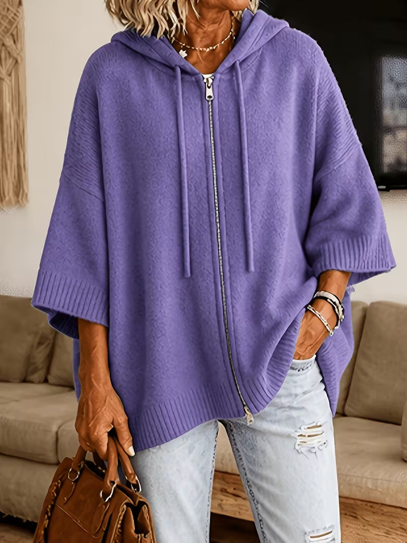 New Hooded Drawstring Sweatshirt Sweater