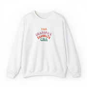 Chic Letter Print Oversized Pullover Streetwear Sweater
