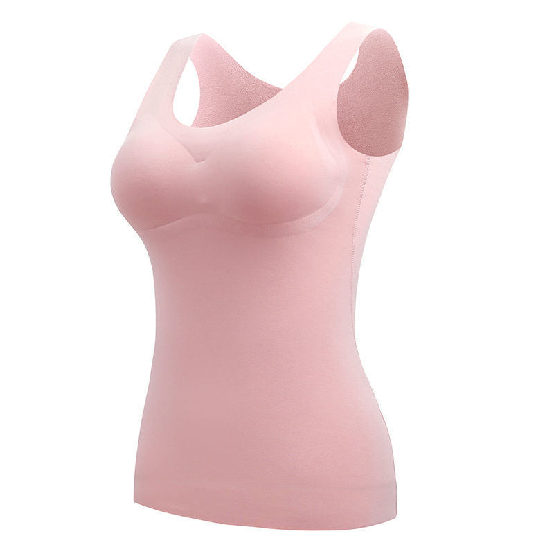 Women's Solid Color De Velvet Thermal Underwear