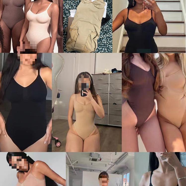 Women's Corset Belly And Waist Shaping Body Shaping Sleeveless Jumpsuit