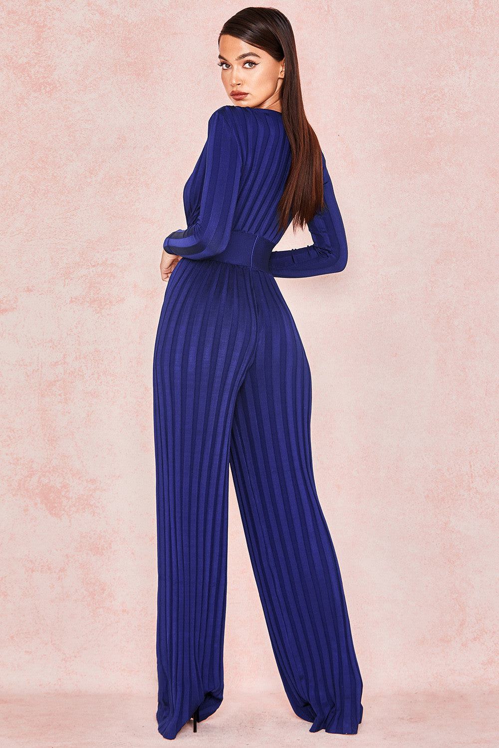 Sleek Contour Bandage Jumpsuit