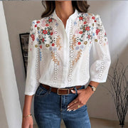 Spring New Arrival Retro-Printed Shirt