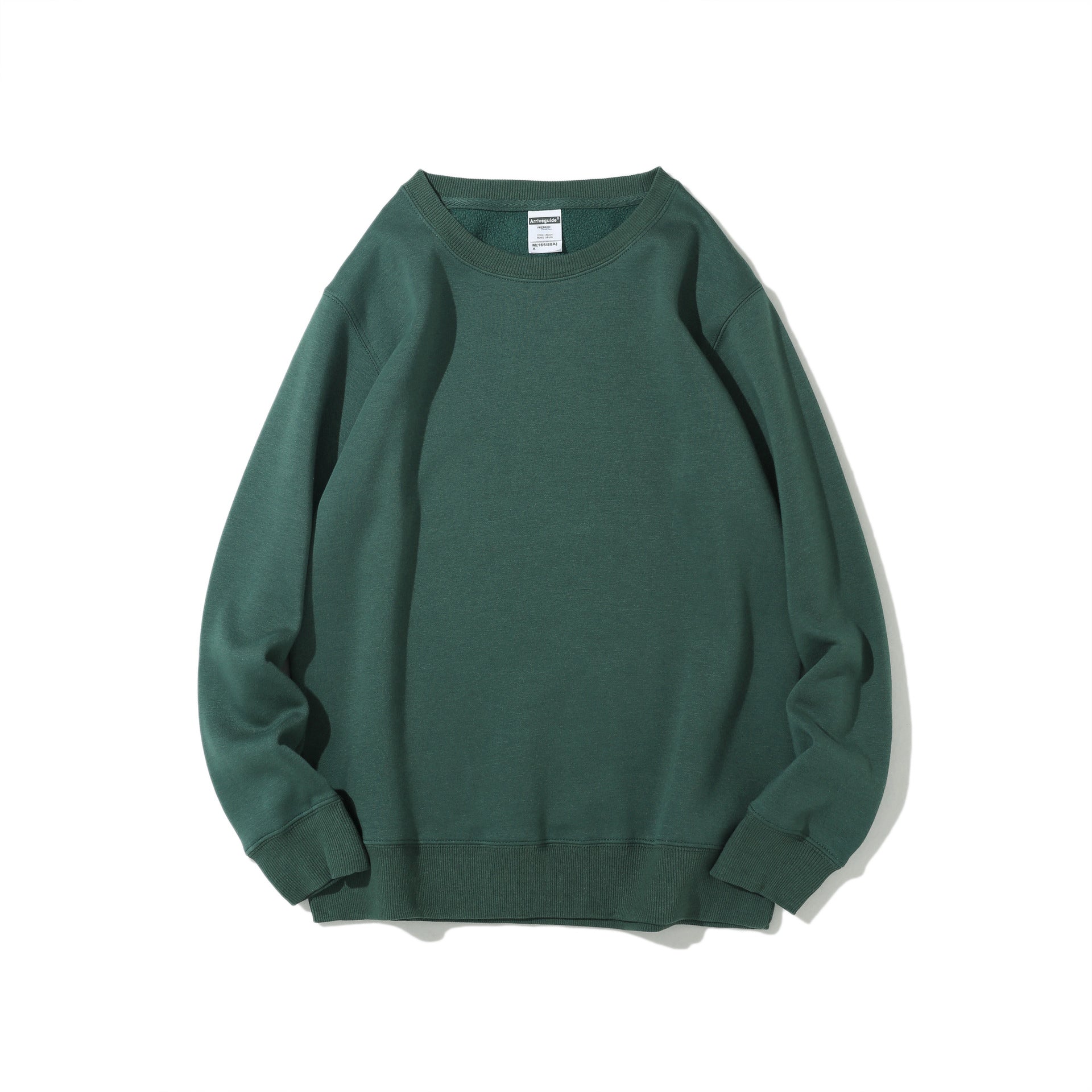 Cozy Fleece-Lined Candy Color Pullover Sweater
