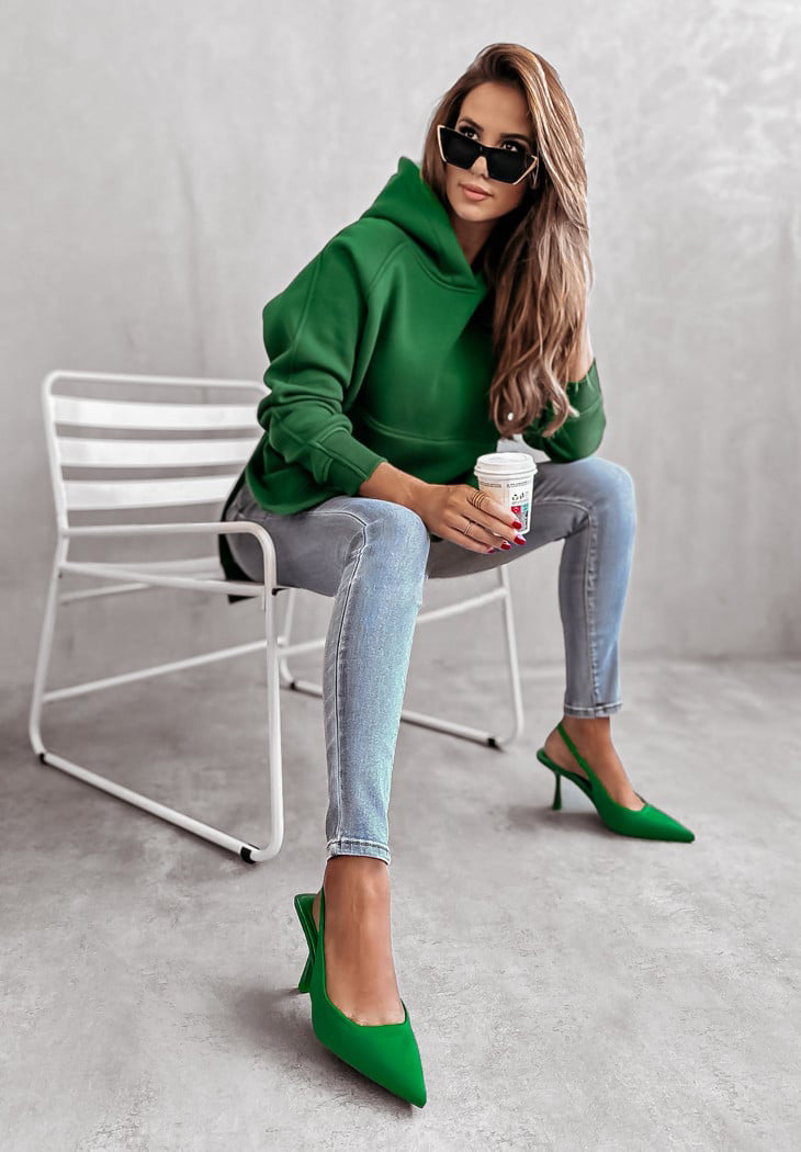 Cozy Side-Slit Hooded Casual Sweater