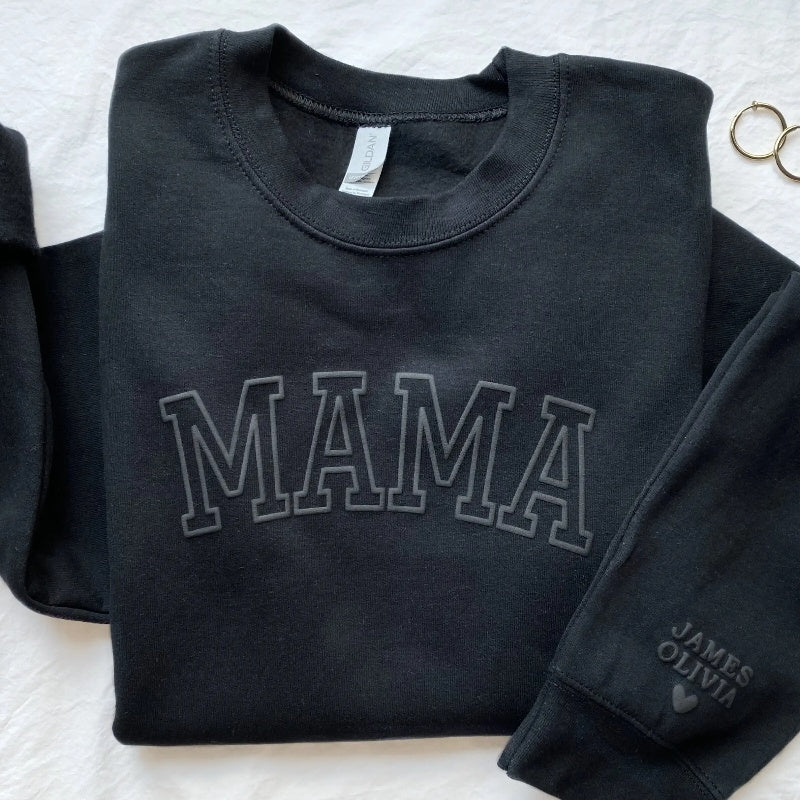 Women's Printed Cotton Pullover Sweatshirt