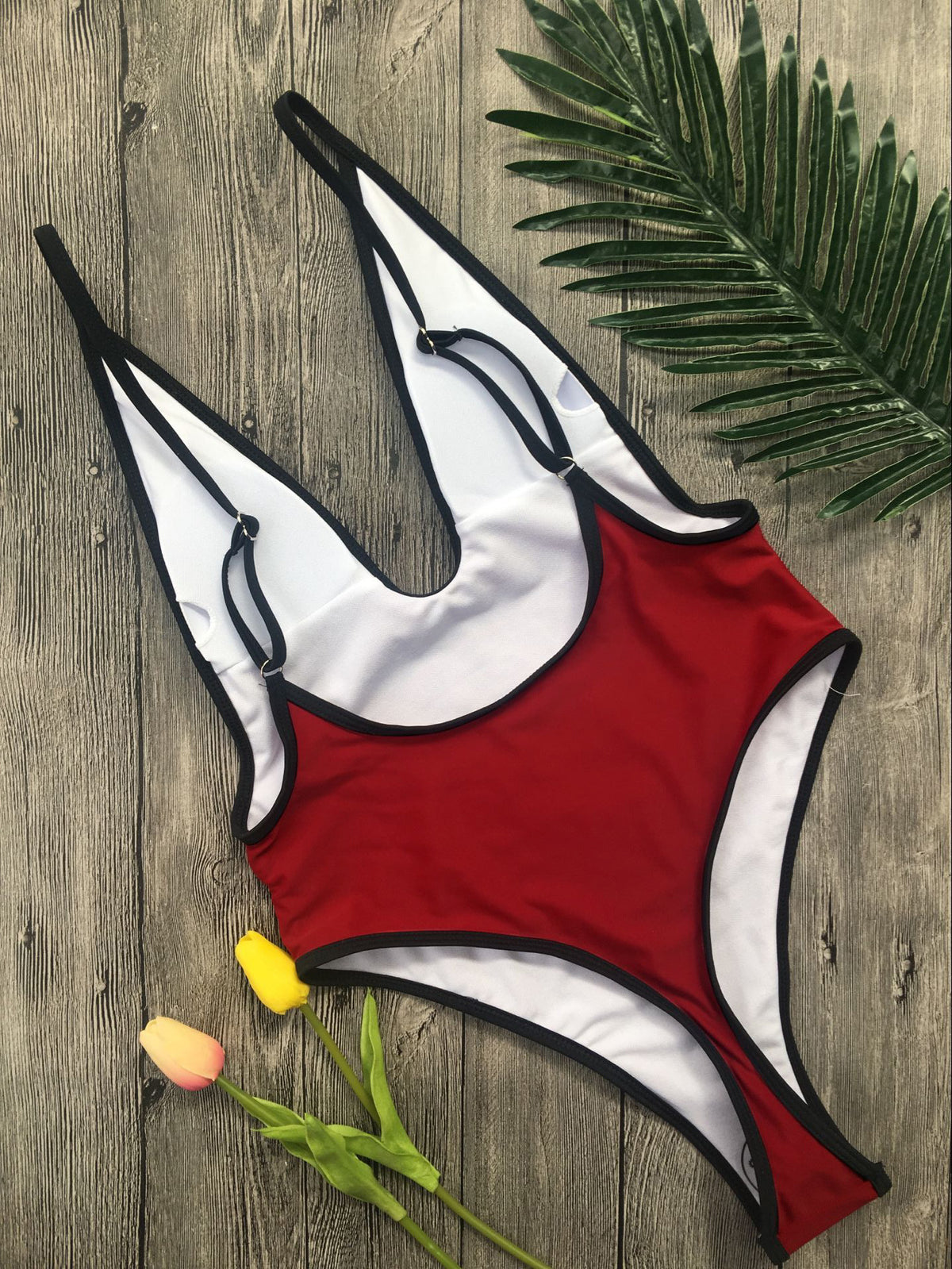 Multicolor bikini swimsuit