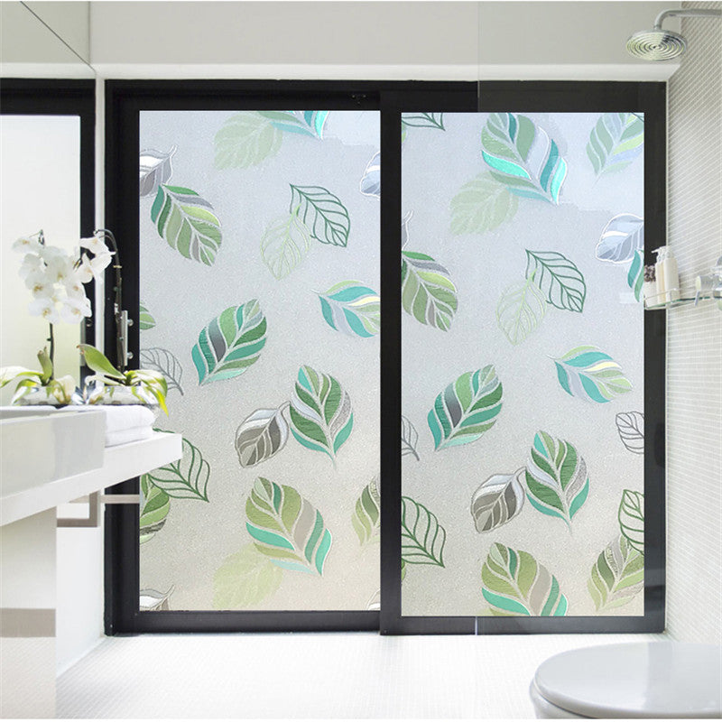 Window Cover Stained Waterproof Glass Foil Window Sticker