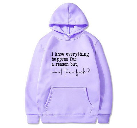 Women's Athletic Print Fleece-Lined Hoodie Sweatshirt