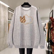 Cozy Plush Pullover Sweatshirt | Warm Student Style Top
