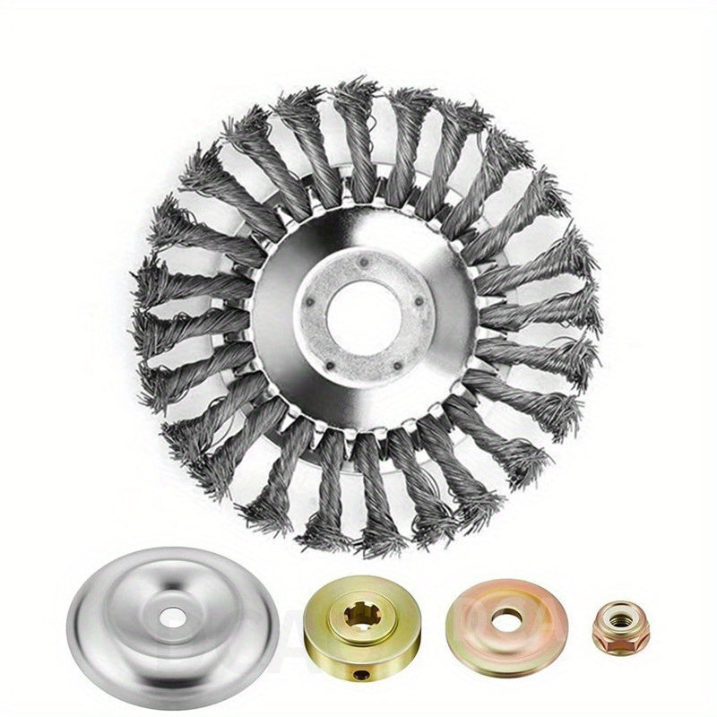 5-Piece Wire Mower Head Set for Garden Weeding and Lawn Trimming