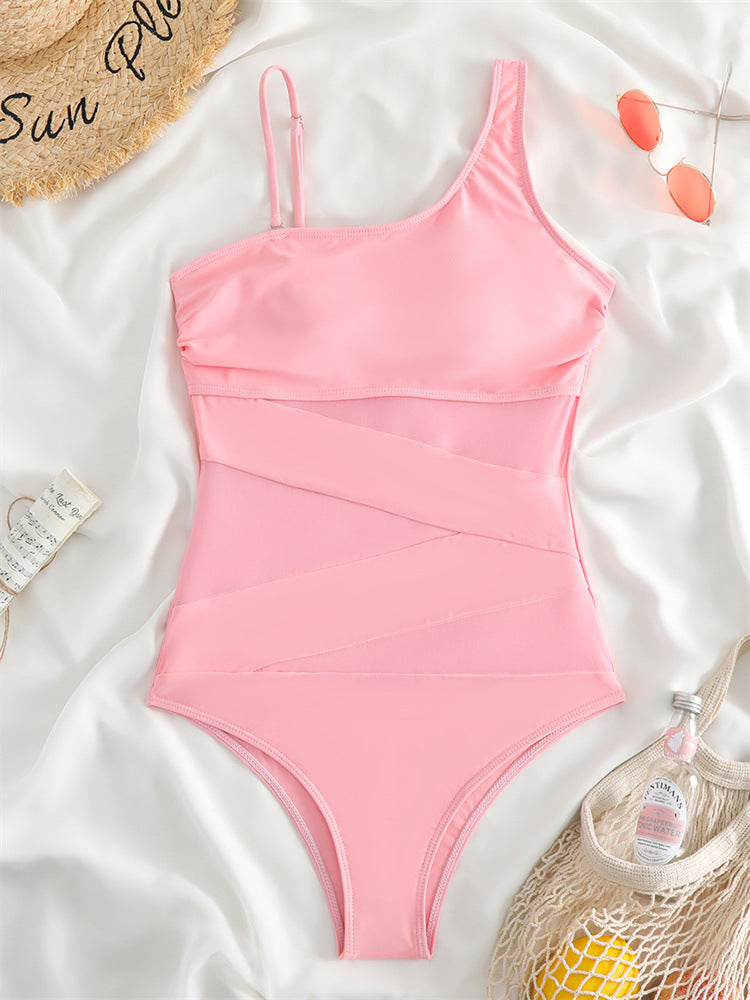 Silk Strapless One-Piece Swimsuit & Jumpsuit