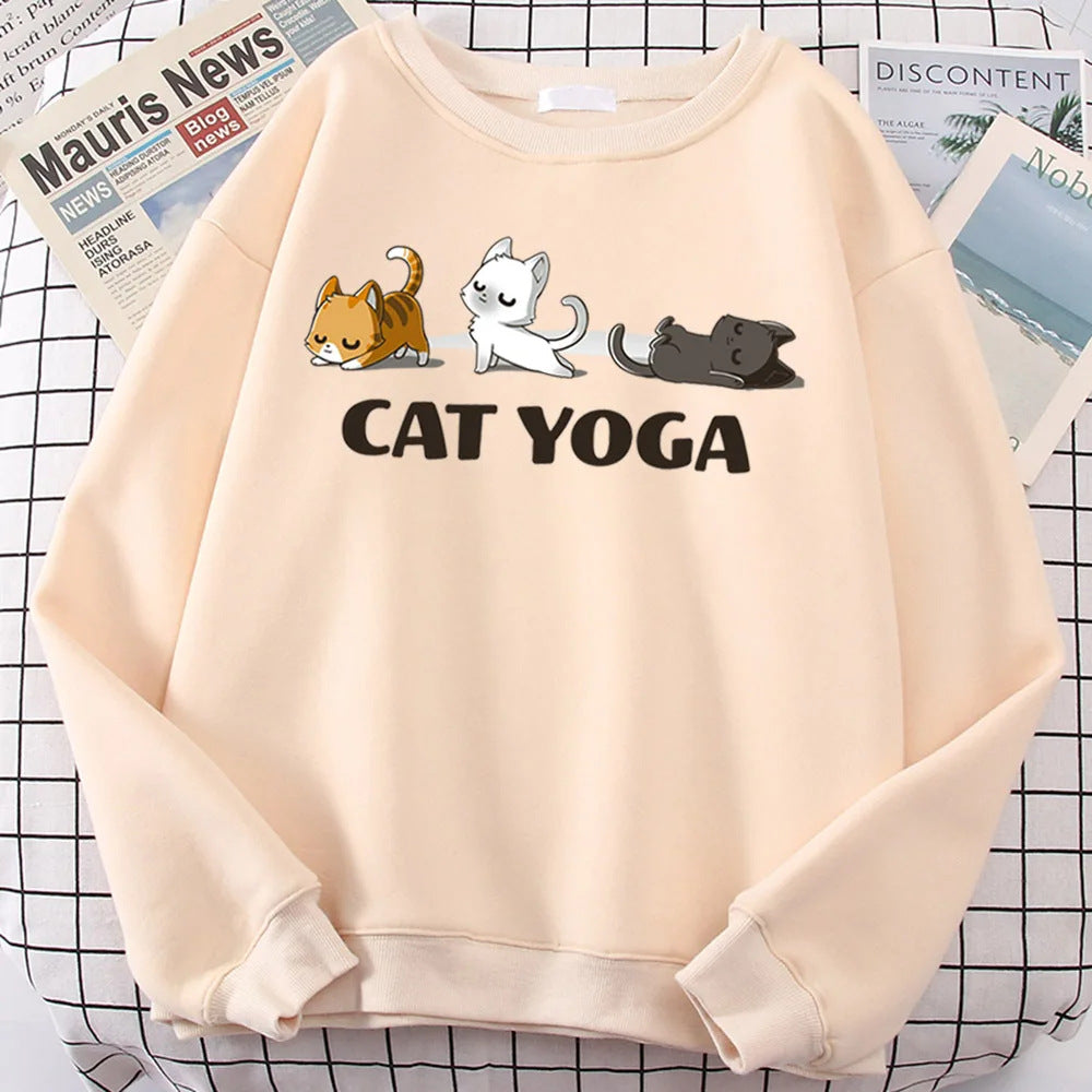 Women's Printed Yoga Sweatshirt | Active Pullover