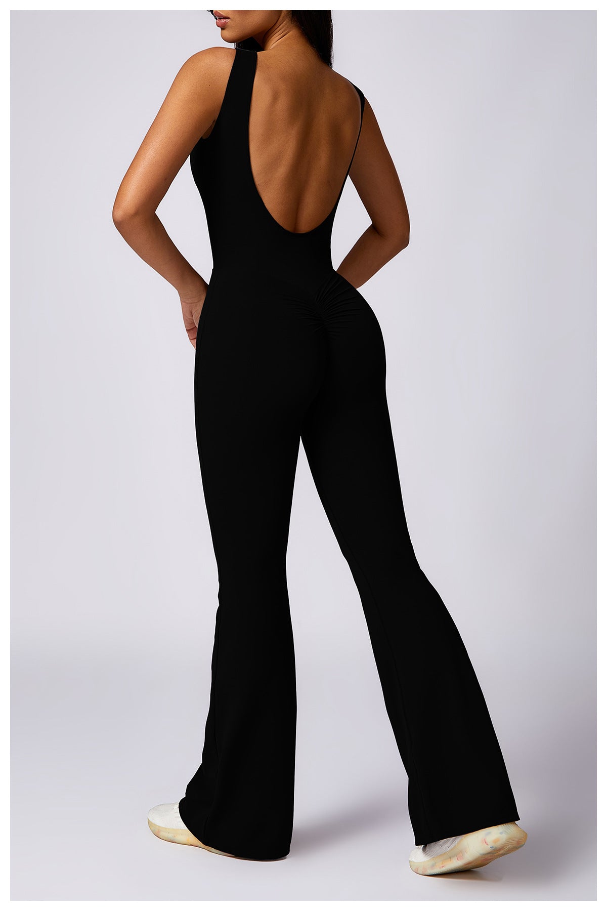 Seamless Peach-Lift Fitness Yoga Bodysuit