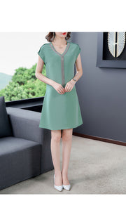 Look thin straight one step skirt