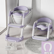 Potty Training Seat with Step Stool Ladder – Comfortable Anti-Slip Potty Seat for Toddlers