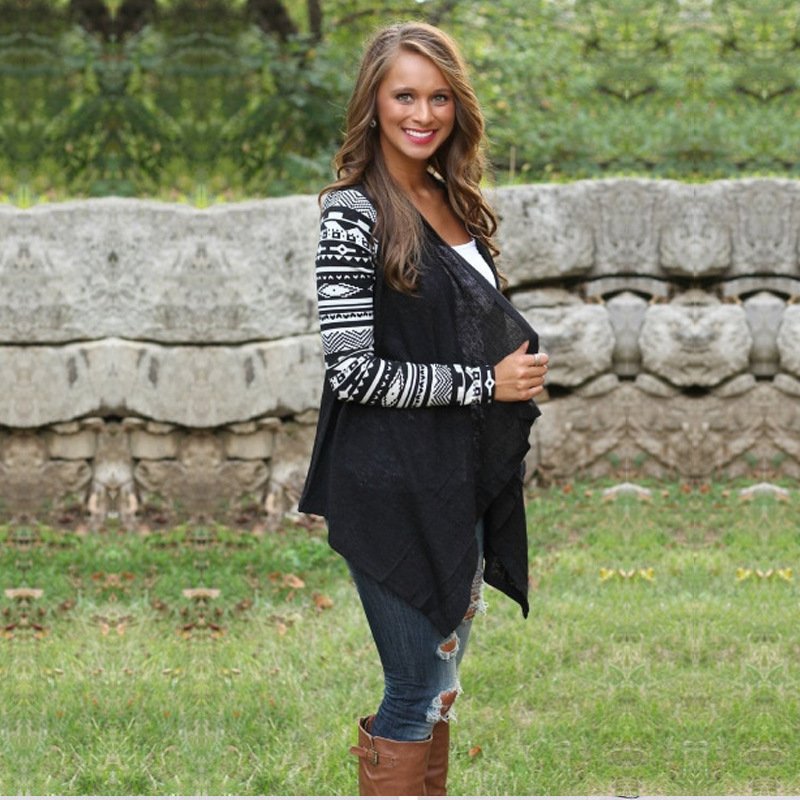 Casual Loose Fit Knit Coat