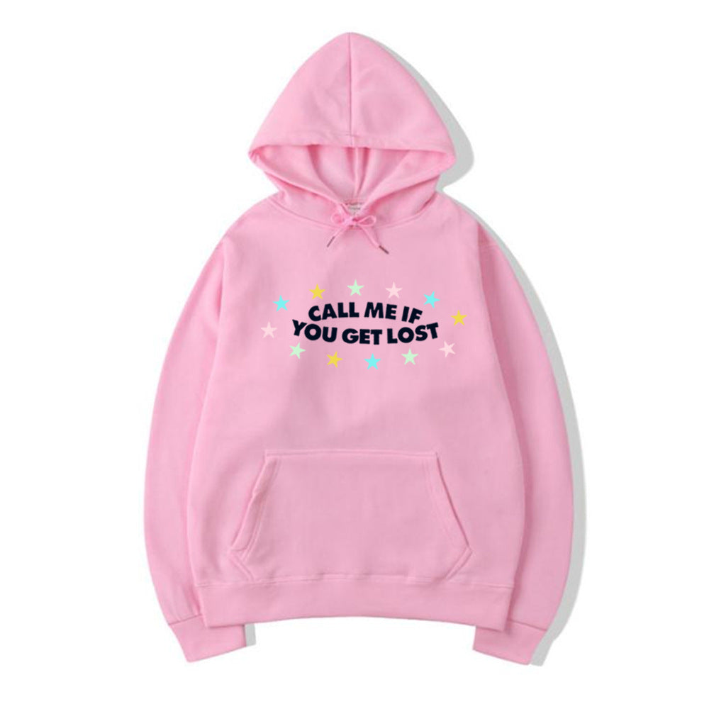 If You Get Lost Call Me Retro Streetwear Hoodie